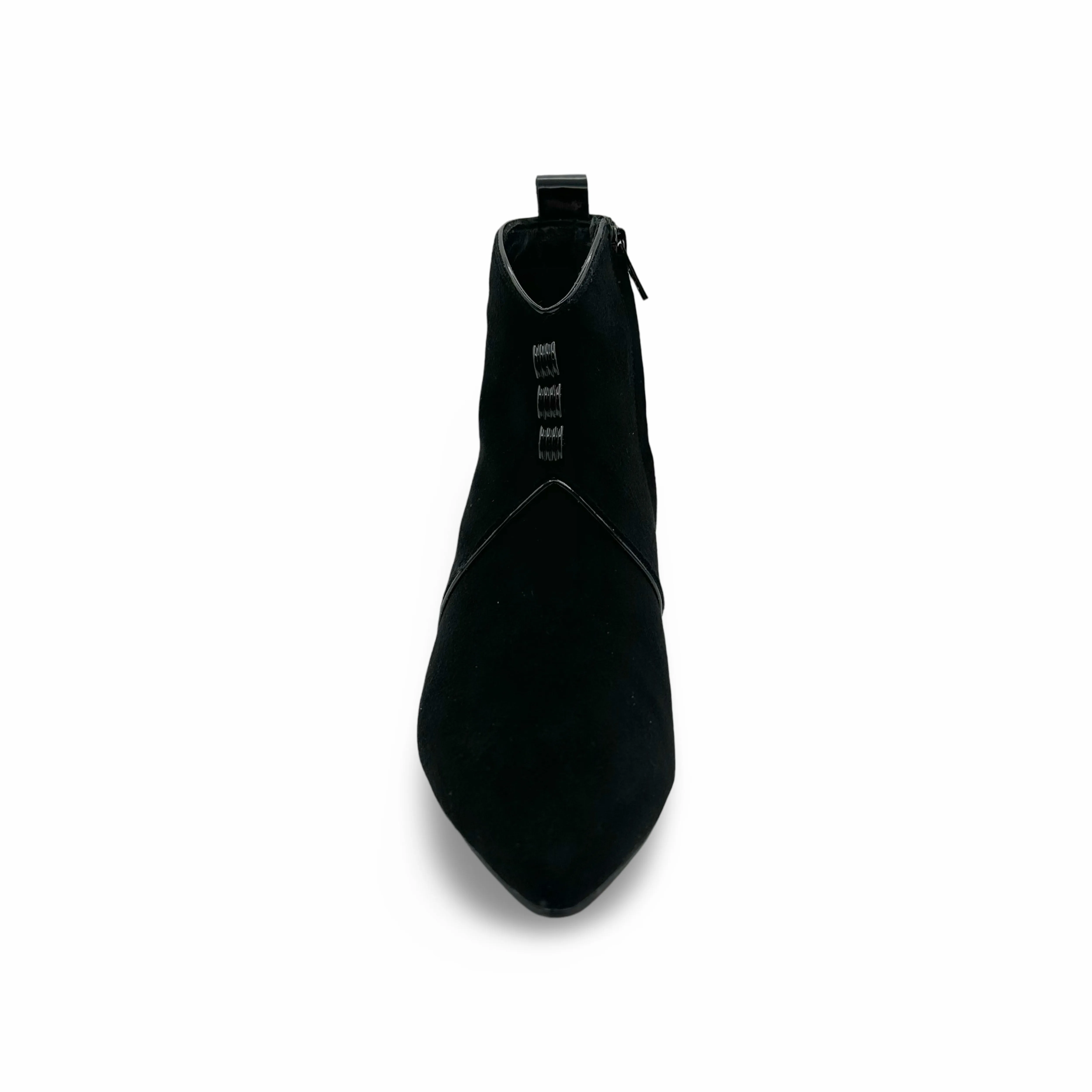 9251-2 Black Suede  Bootie