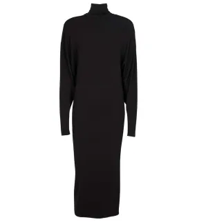 Alexandre Vauthier Turtleneck stretch-jersey midi dress