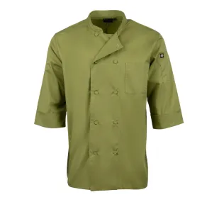 B107-XL Chef Works Unisex Chefs Jacket Lime XL