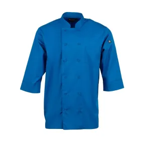 B178-M Chef Works Unisex Chefs Jacket Blue M