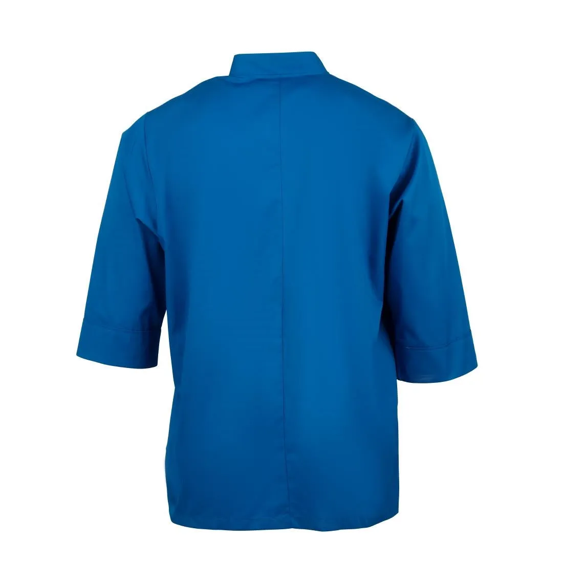 B178-M Chef Works Unisex Chefs Jacket Blue M