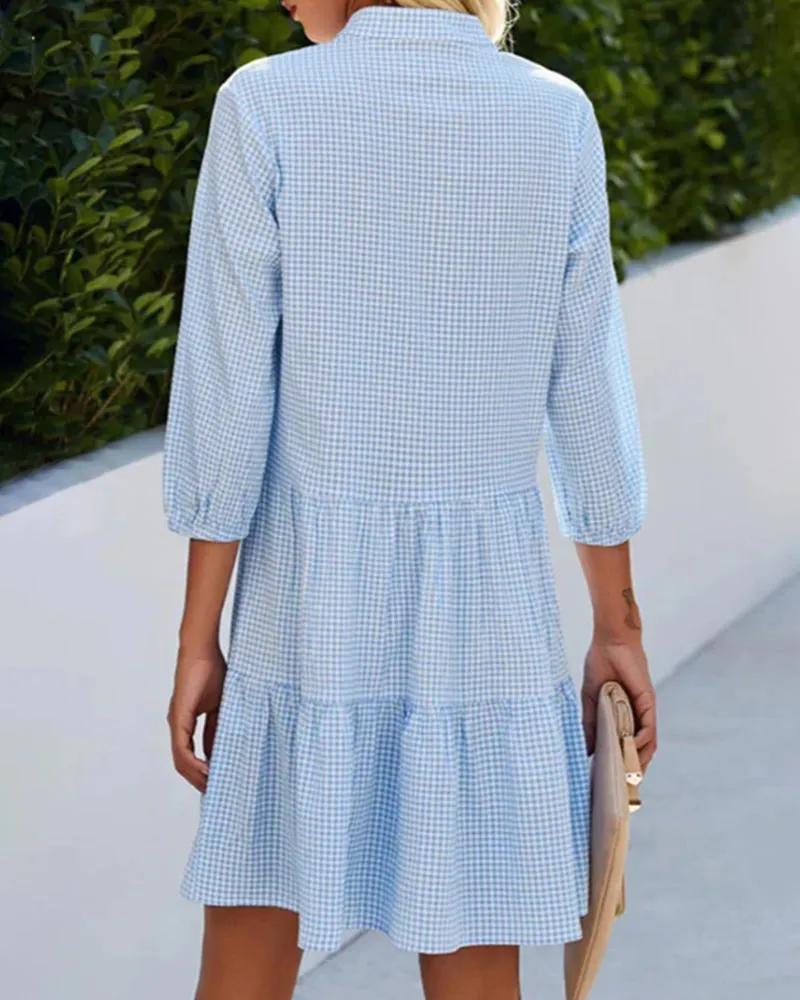 Bella - Stylish & Comfortable Button Down Dress