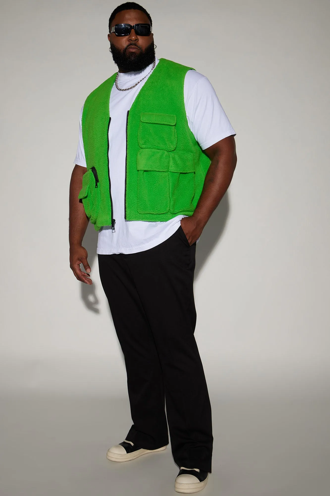 Bhutan Sherpa Vest - Green