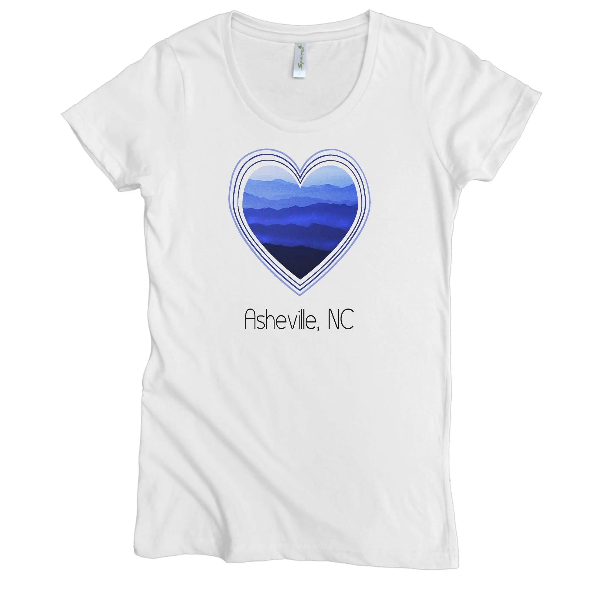 Blue Ridge Heart Graphic Tee