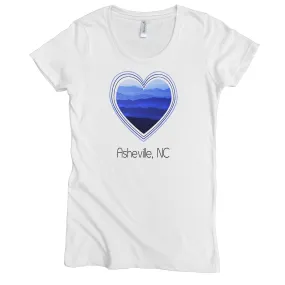 Blue Ridge Heart Graphic Tee