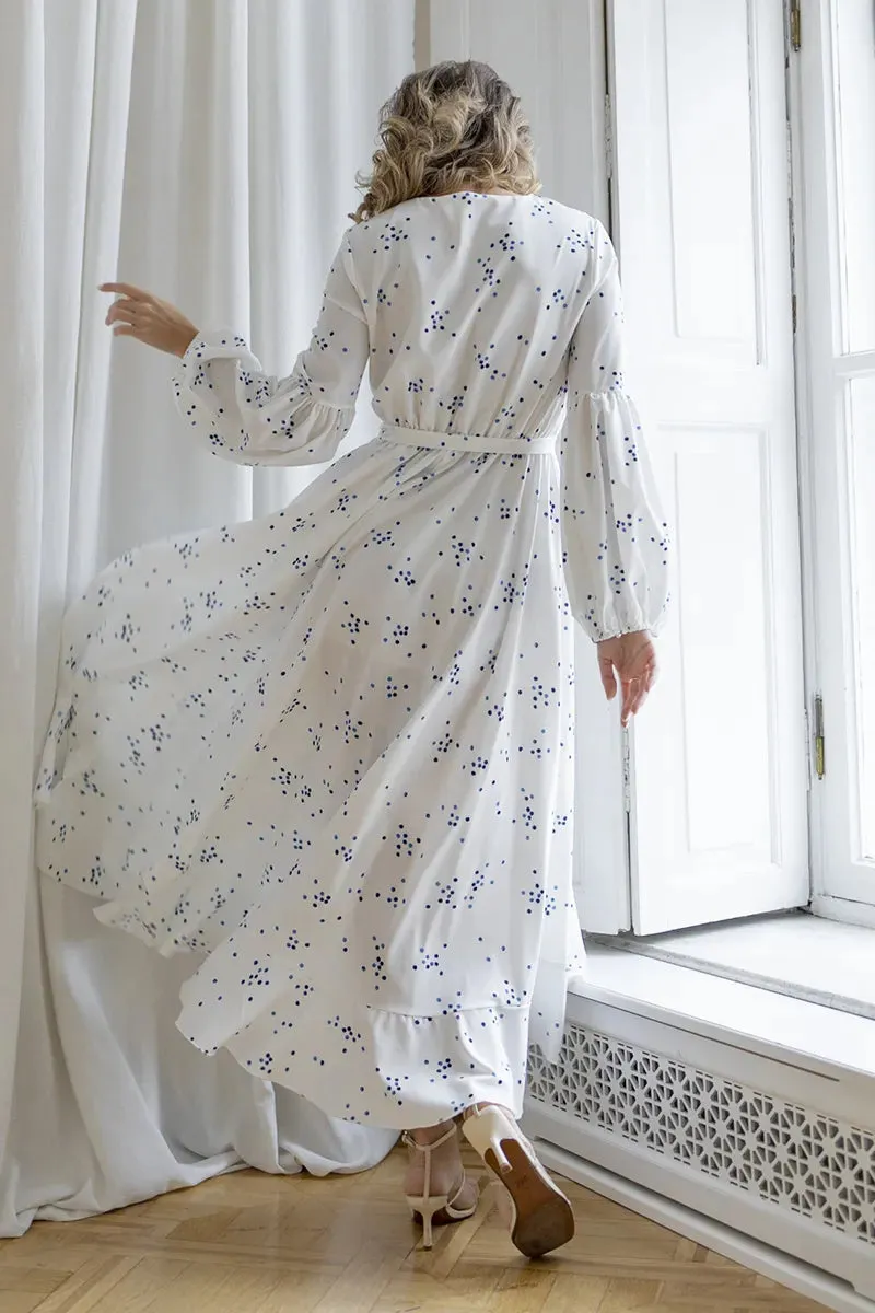 Boho Chic Slit Maxi Dress