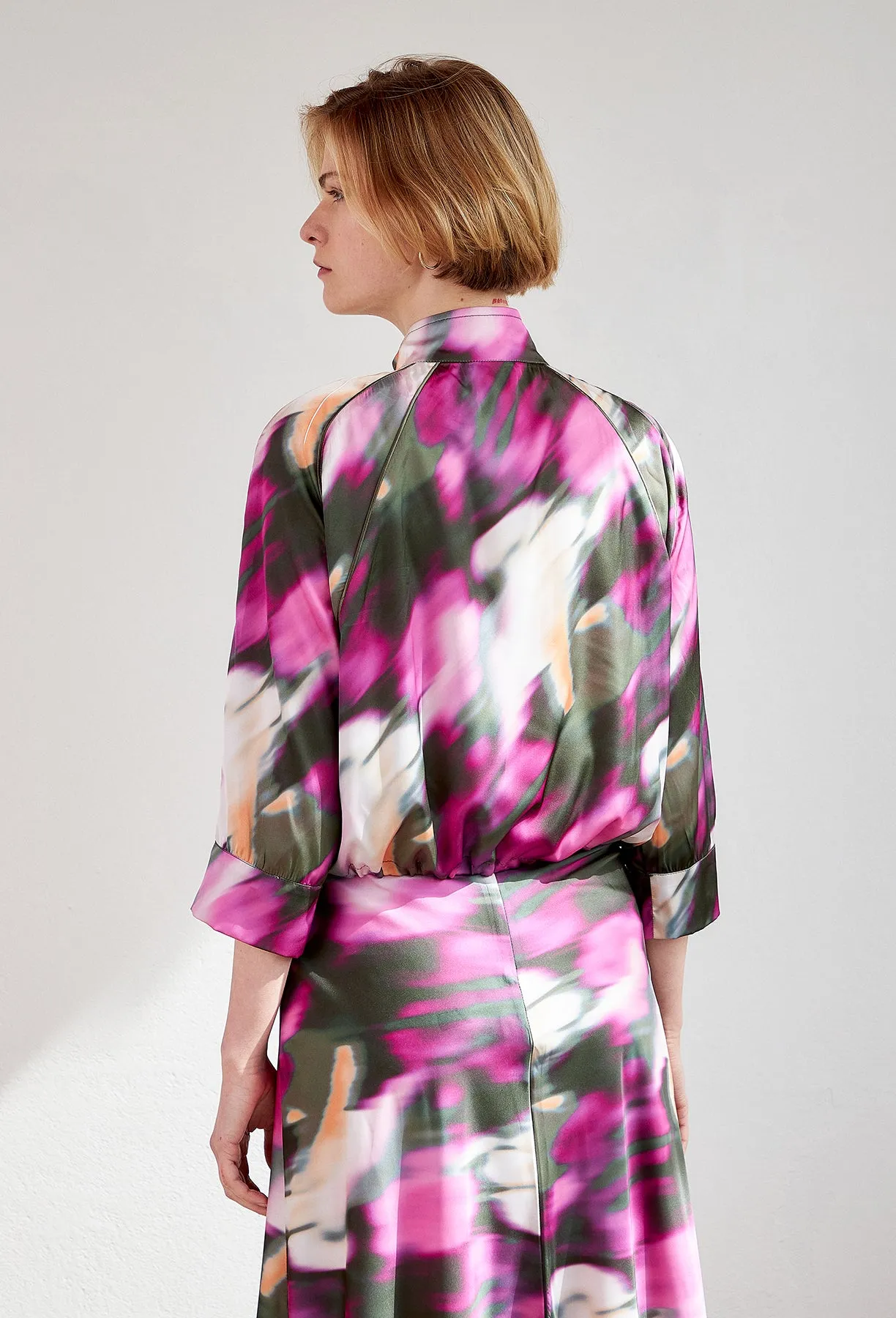 Bomber Blur Pink