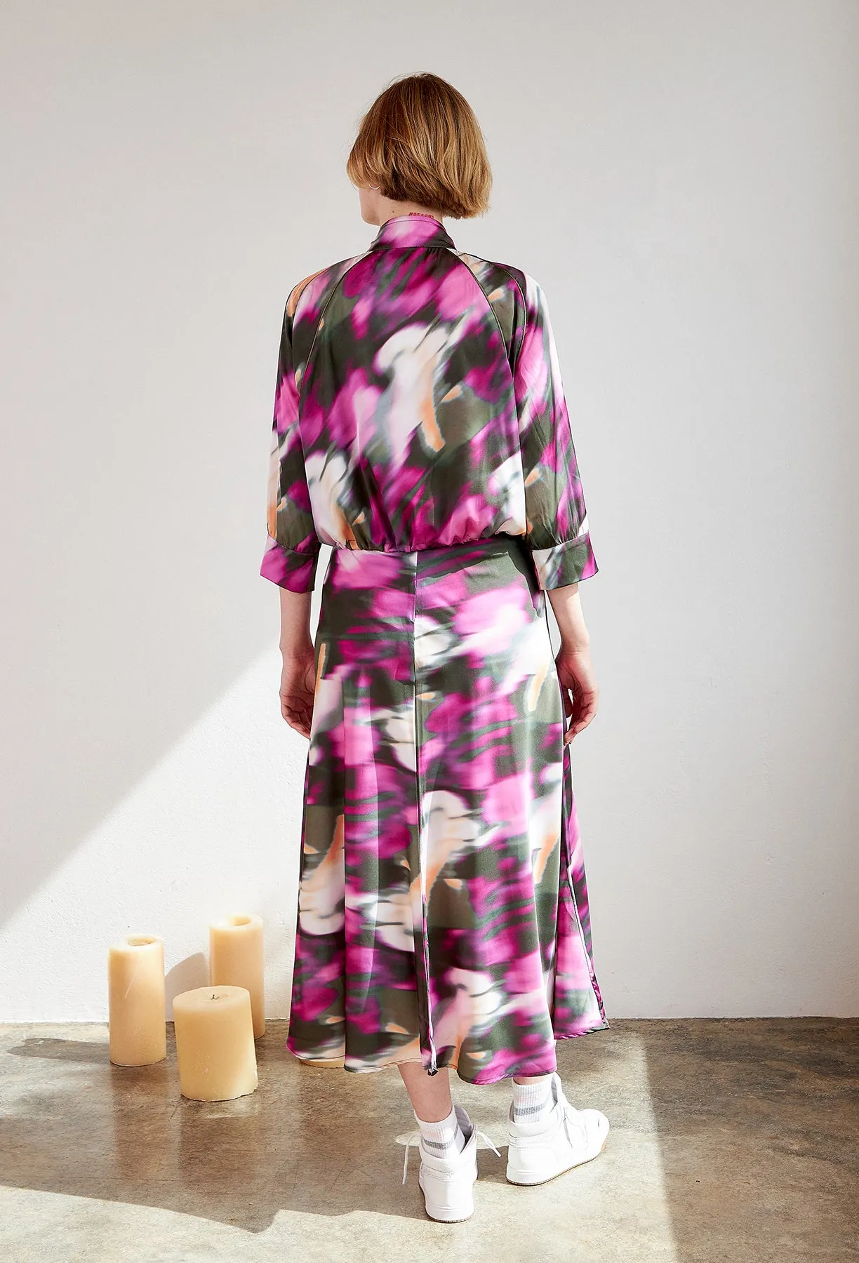 Bomber Blur Pink