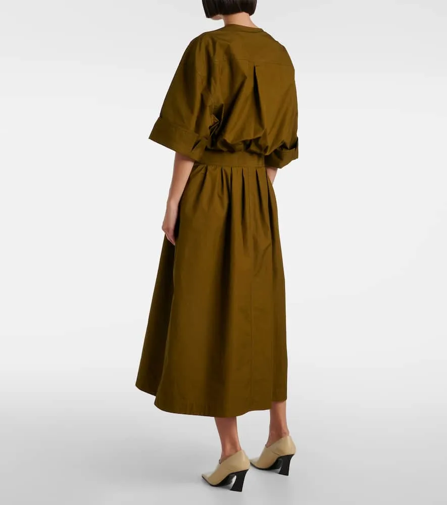 Bottega Veneta Cotton canvas shirt dress