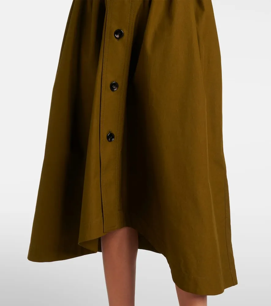 Bottega Veneta Cotton canvas shirt dress
