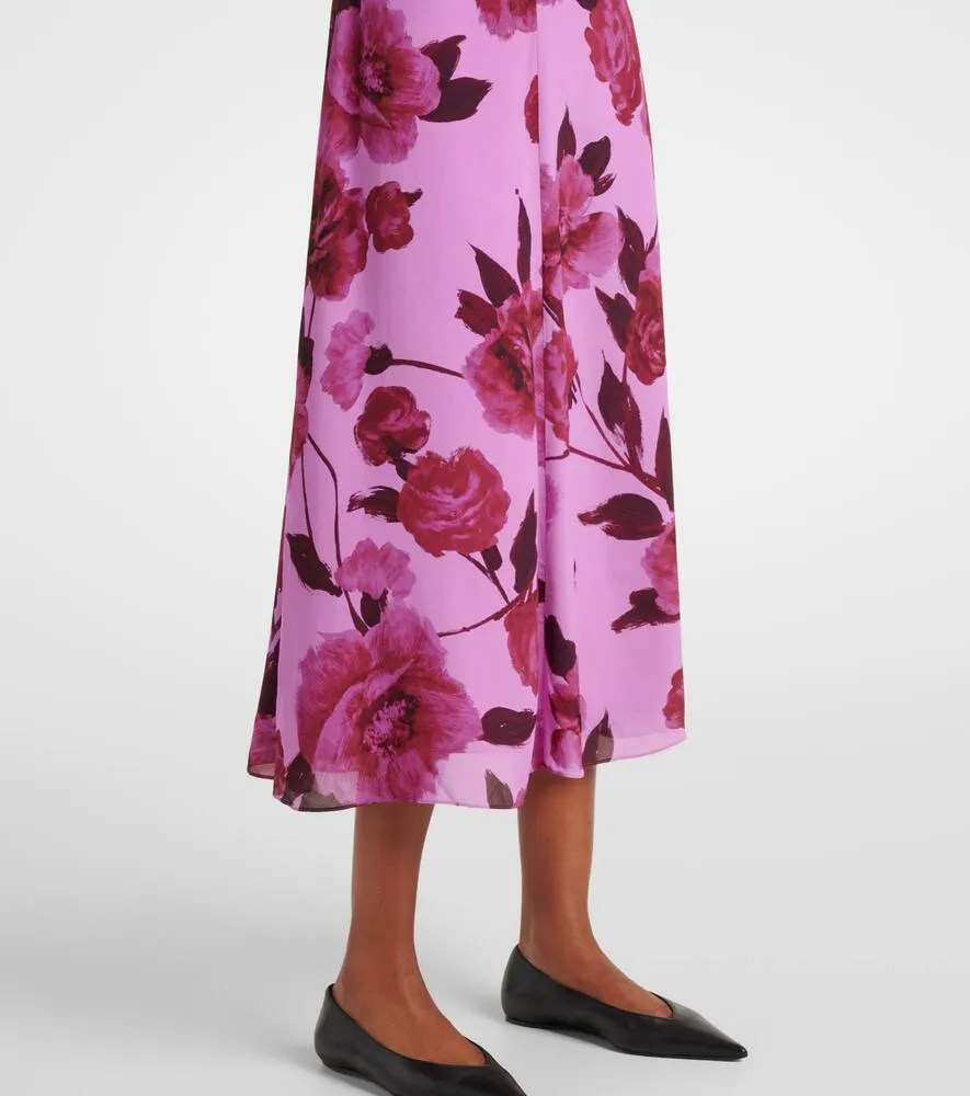 Erdem Floral crêpe midi dress