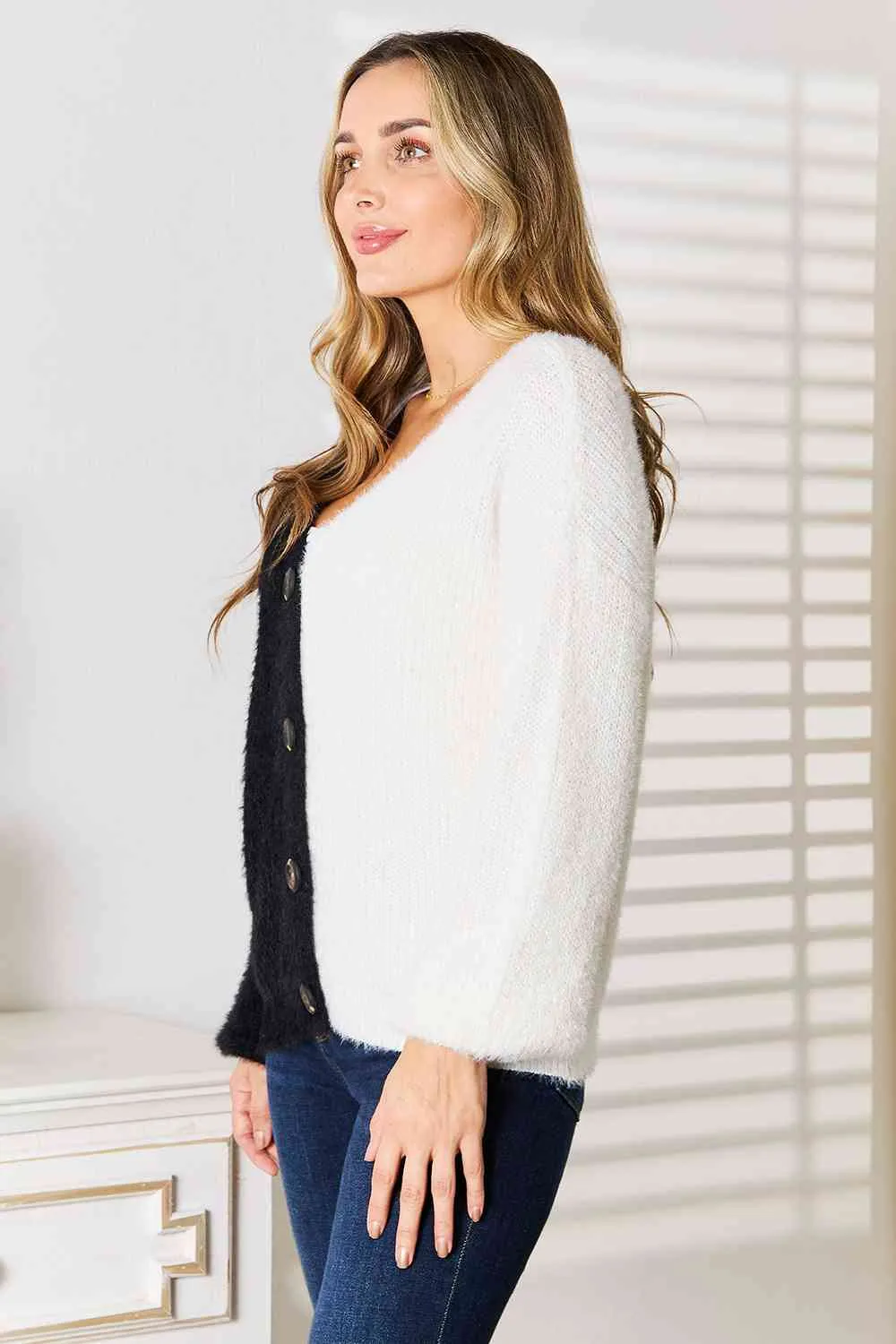 Half and Half Cardigan