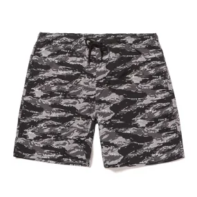 HUF FUCK IT TIGER CAMO EASY SHORT // BLACK