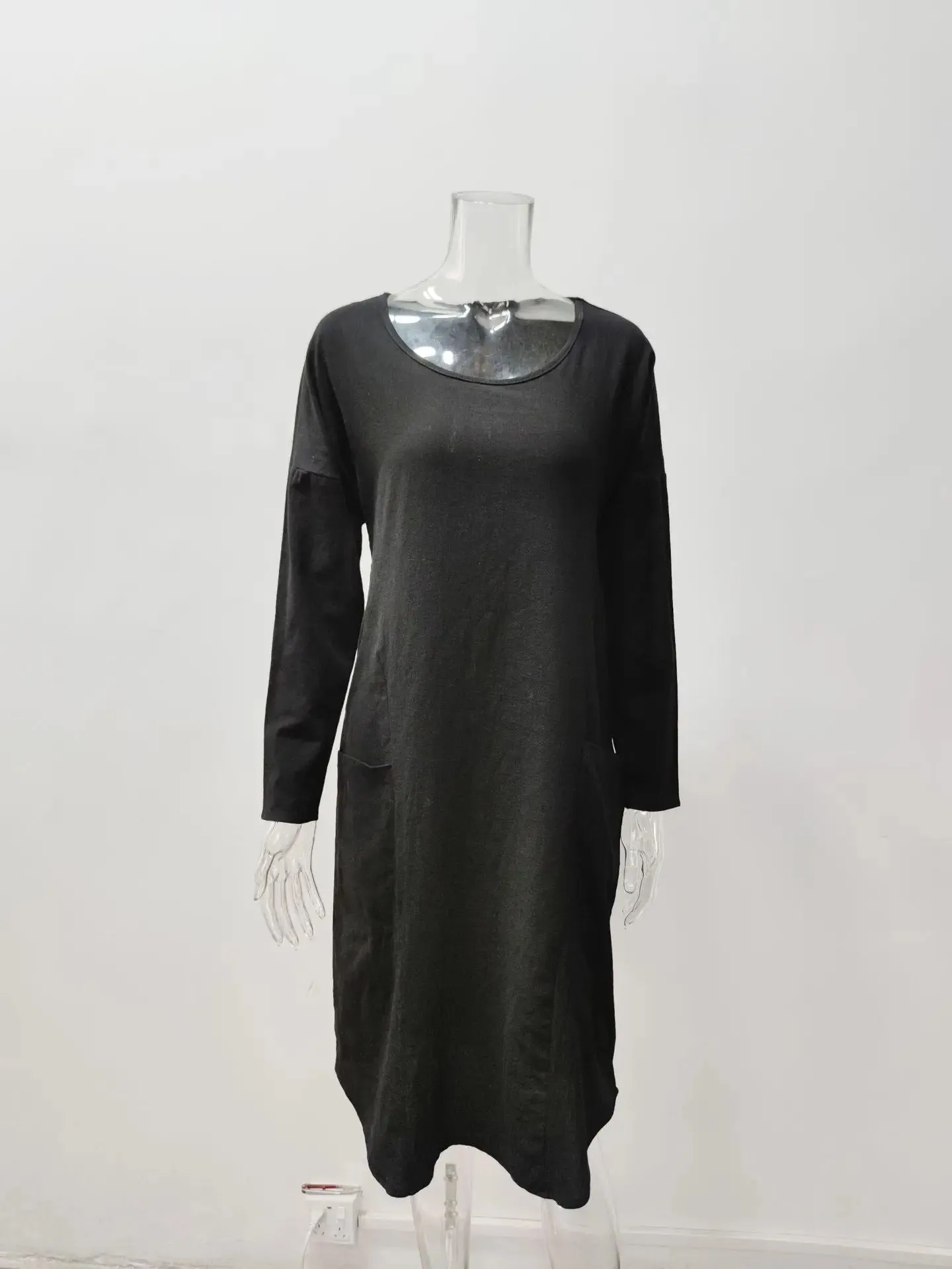 Isadora - Comfortable Long-Sleeve Casual Dress for Women