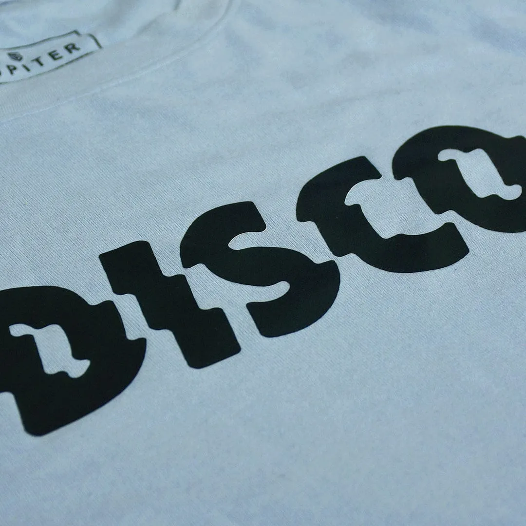 Jupiter Men's Oversized Off Shoulder Disco Tee Shirt