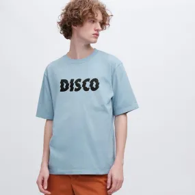 Jupiter Men's Oversized Off Shoulder Disco Tee Shirt