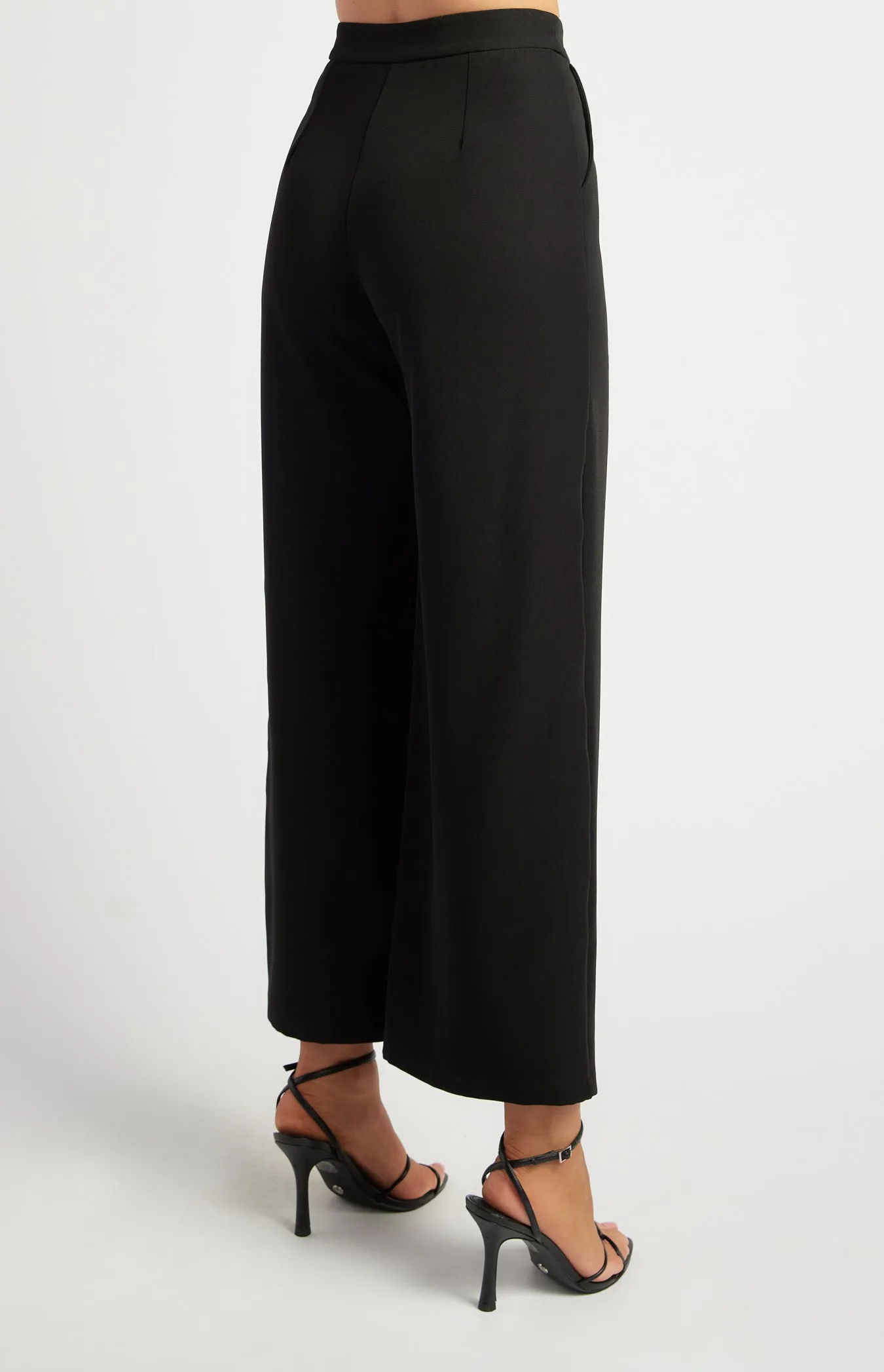 Margaux Straight Leg Pants - Black