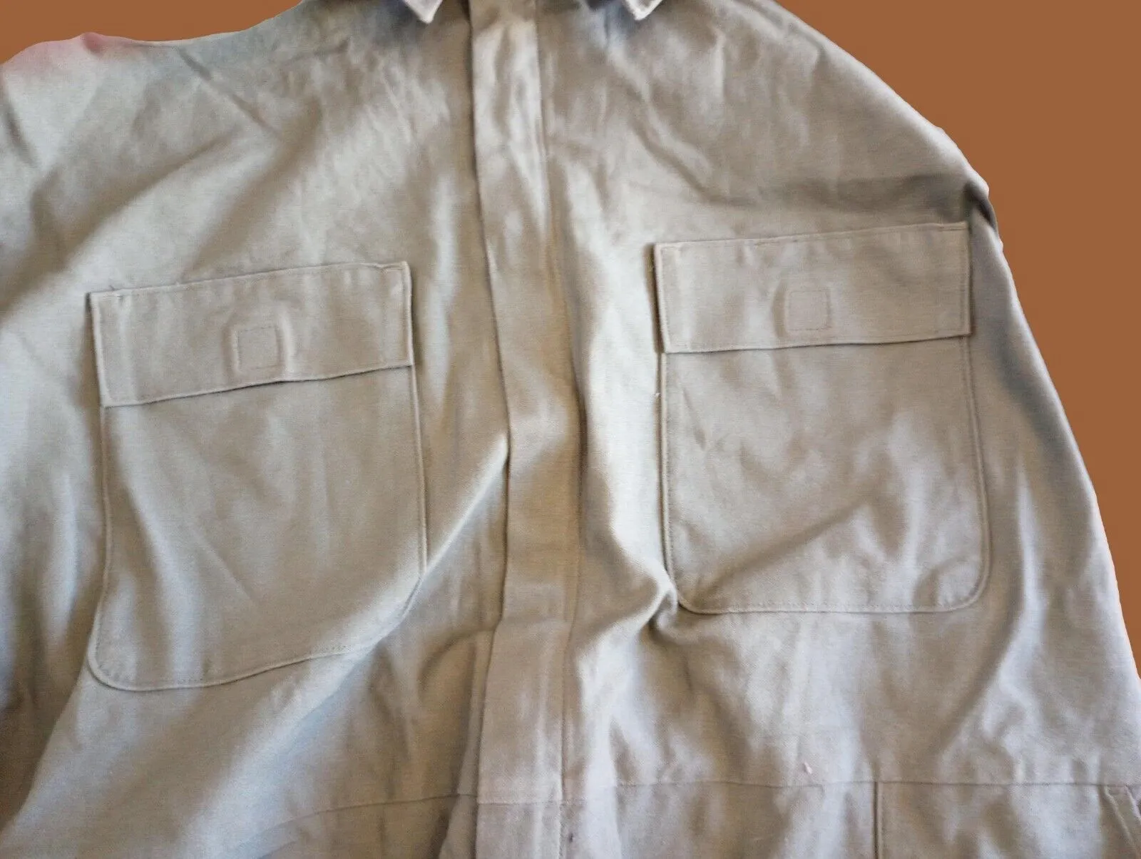 NEW U.S MILITARY UTILITY COVERALLS JUMPSUIT FULL ZIP LARGE USA MADE