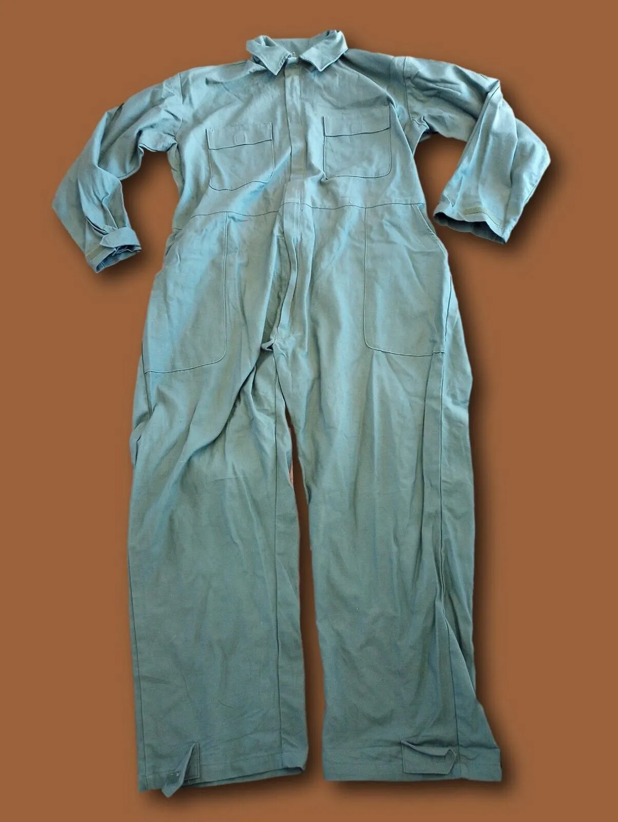 NEW U.S MILITARY UTILITY COVERALLS JUMPSUIT FULL ZIP LARGE USA MADE