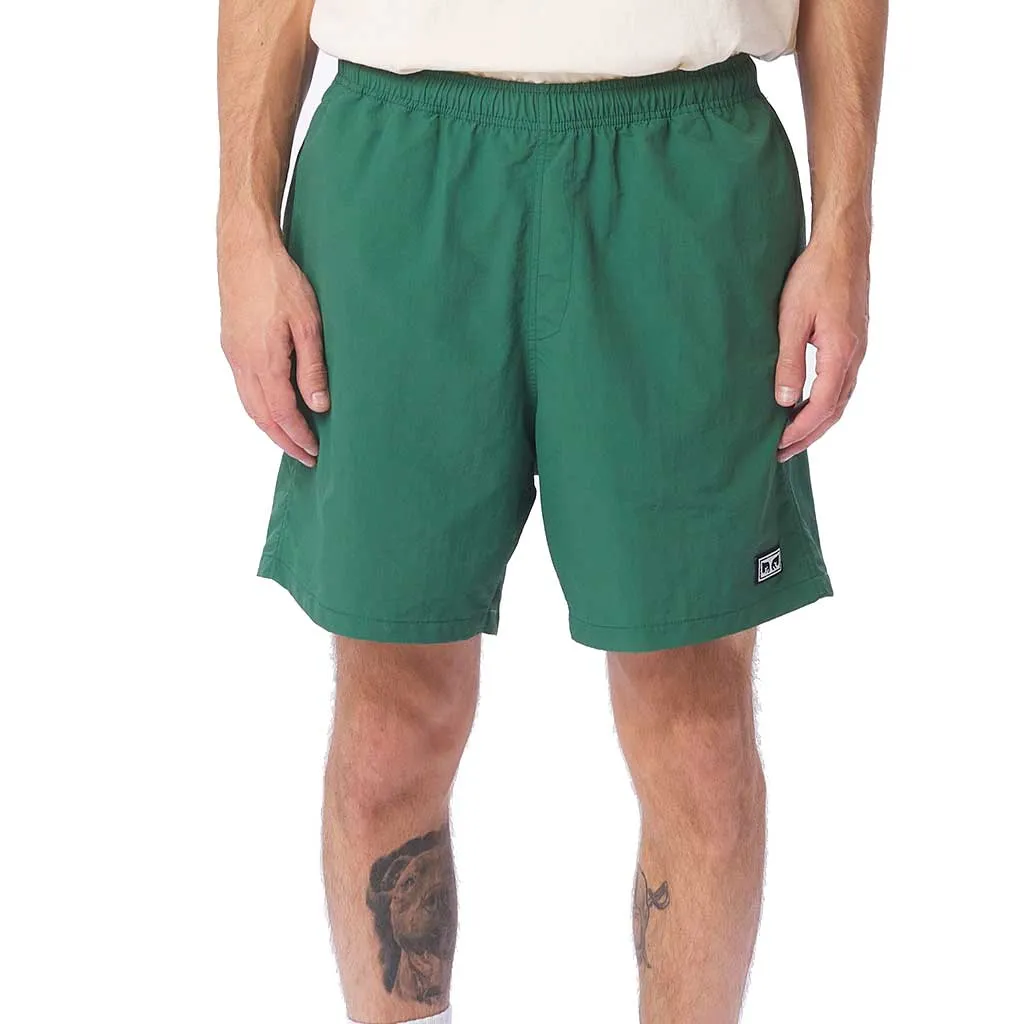Obey Easy Eyes Nylon Short - Palm Leaf