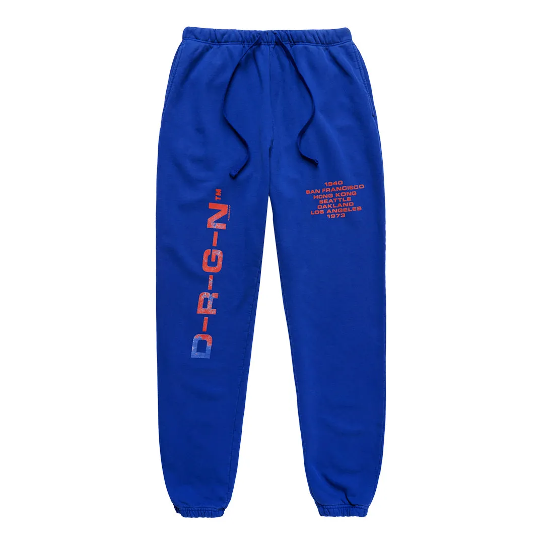 Origins Bleached Jogger Bleached Blue