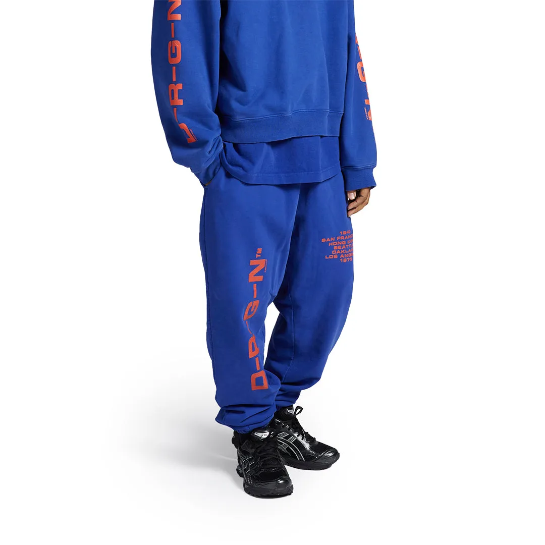 Origins Bleached Jogger Bleached Blue