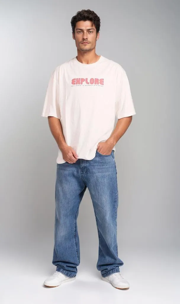 R207692 -Explore Graphic T-Shirt - Off White