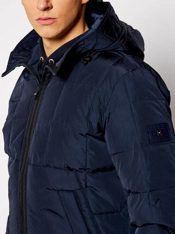 Rope Dye Hooded Bomber