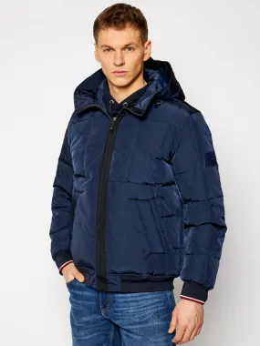Rope Dye Hooded Bomber