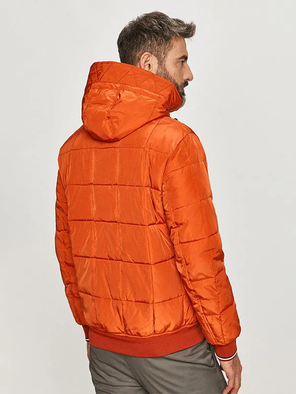 Rope Dye Hooded Bomber