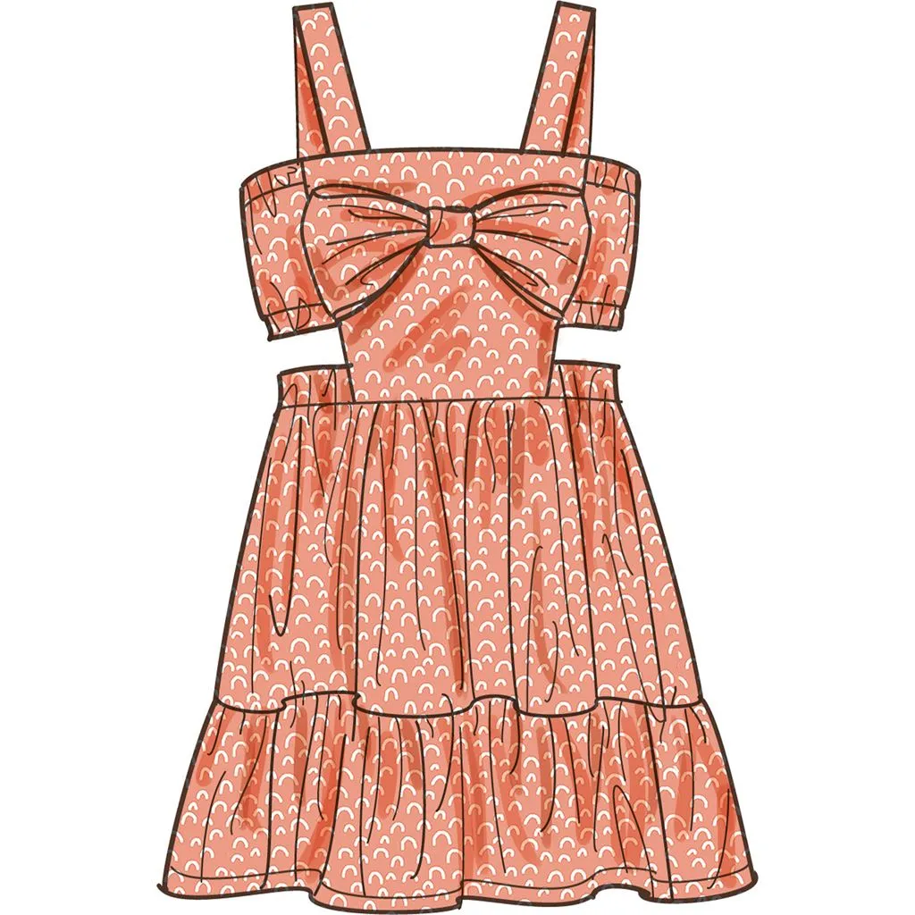 Simplicity Sewing Pattern S9962 Children's Dress, Top and Shorts