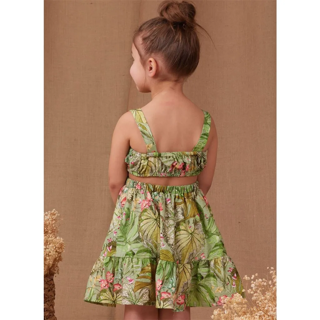 Simplicity Sewing Pattern S9962 Children's Dress, Top and Shorts