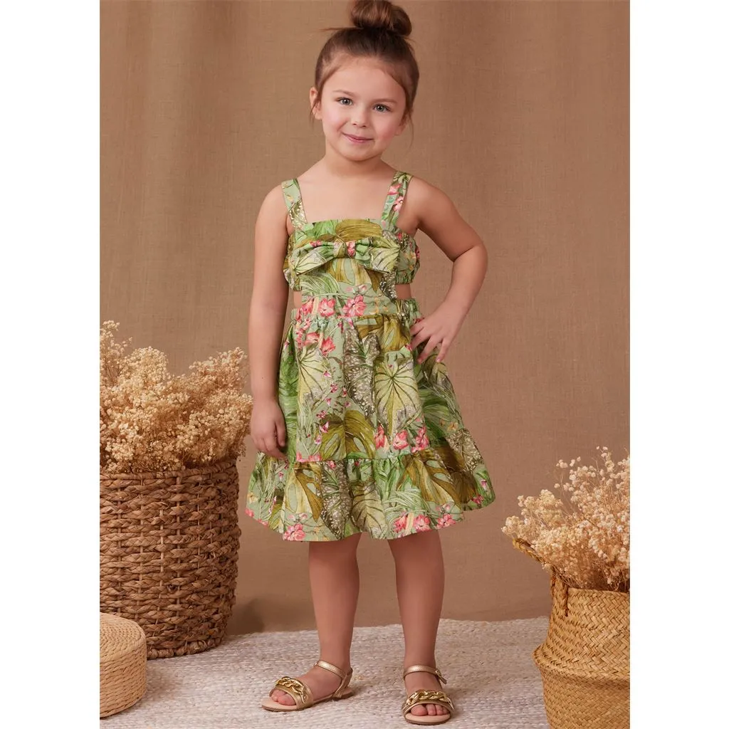 Simplicity Sewing Pattern S9962 Children's Dress, Top and Shorts
