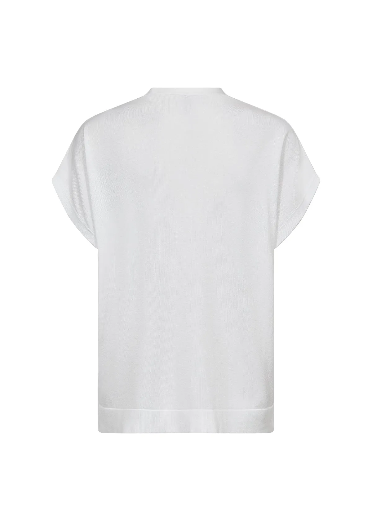 Soya Concept Dollie Short Sleeve V-Neck Sweater