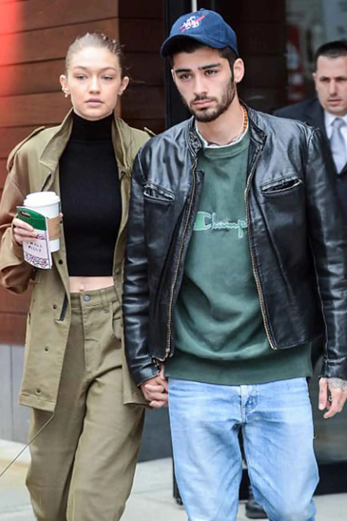 Stylish Black Biker Leather Jacket Worn By Zayn Malik | Zayn Malik Stylish Black Biker Leather Jacket
