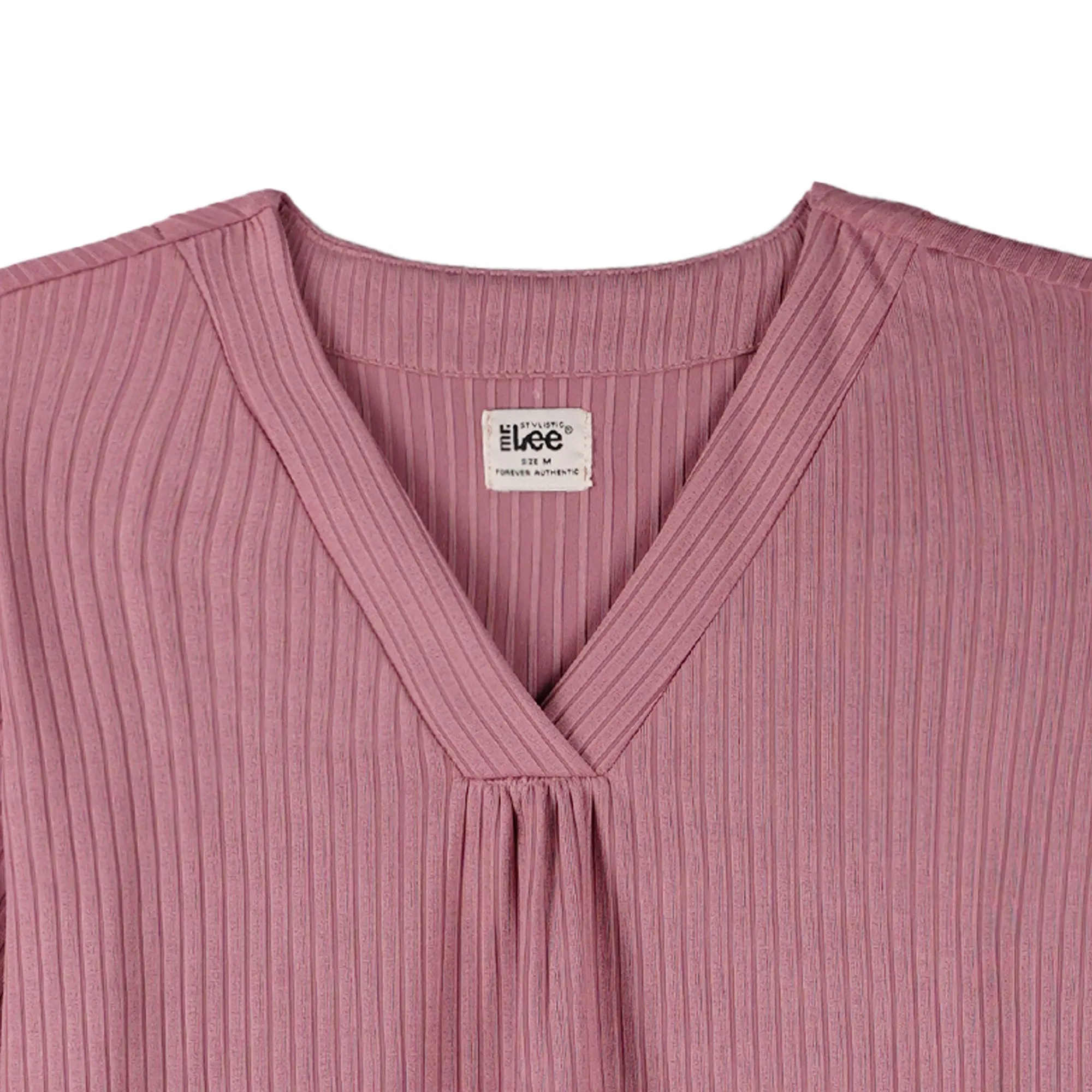 Stylistic Mr. Lee Ladies Basic Tees Regular Fit 143068-U (Pink)