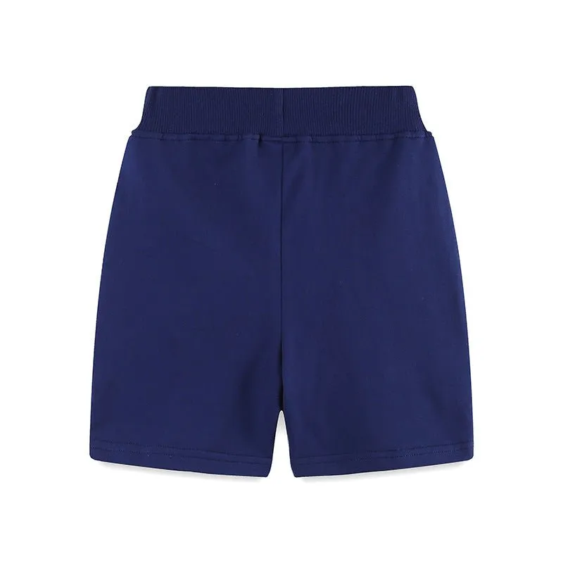 Toddler/Kid Boy's Truck Vehicle Cotton Shorts