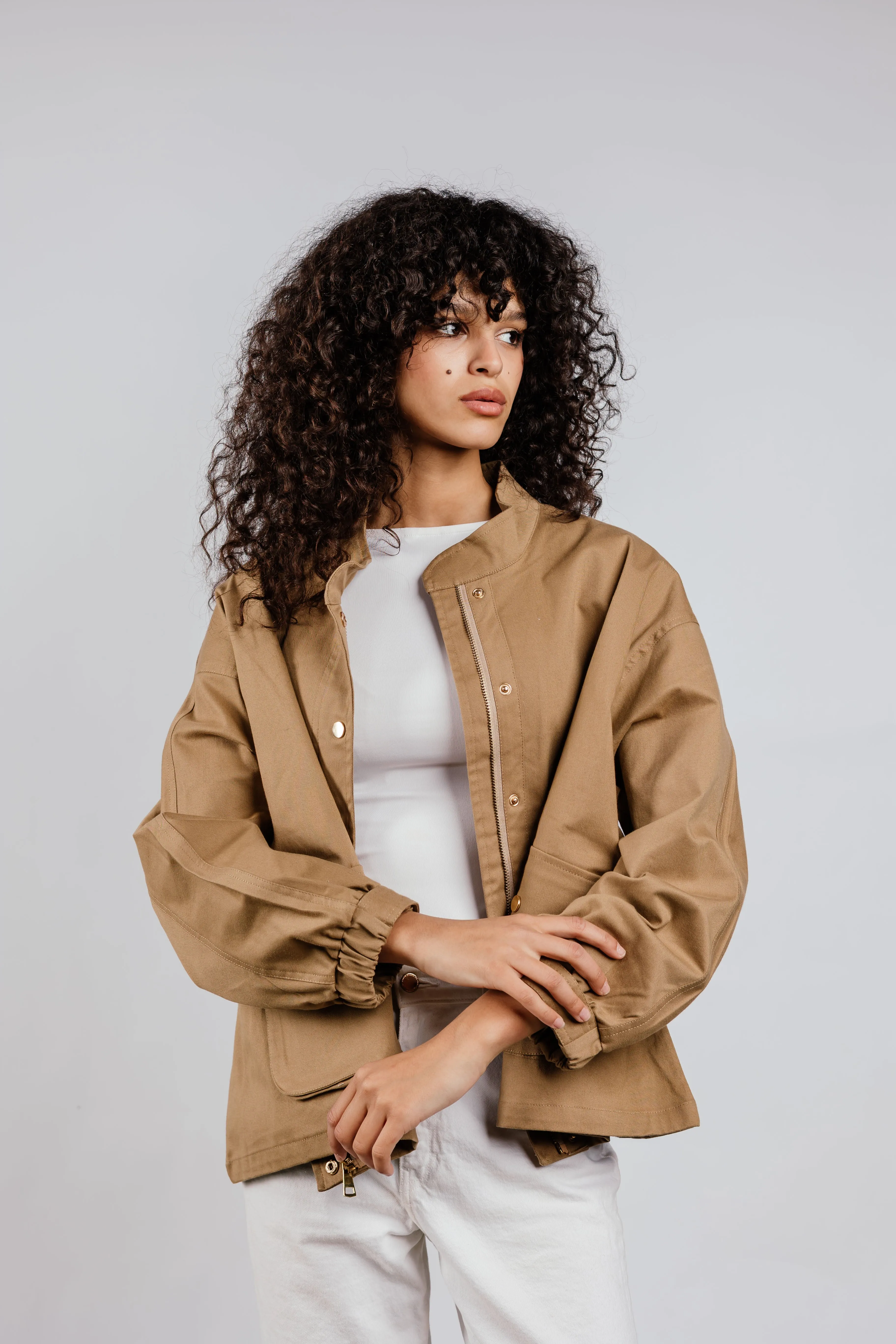 Zip up utility Jacket