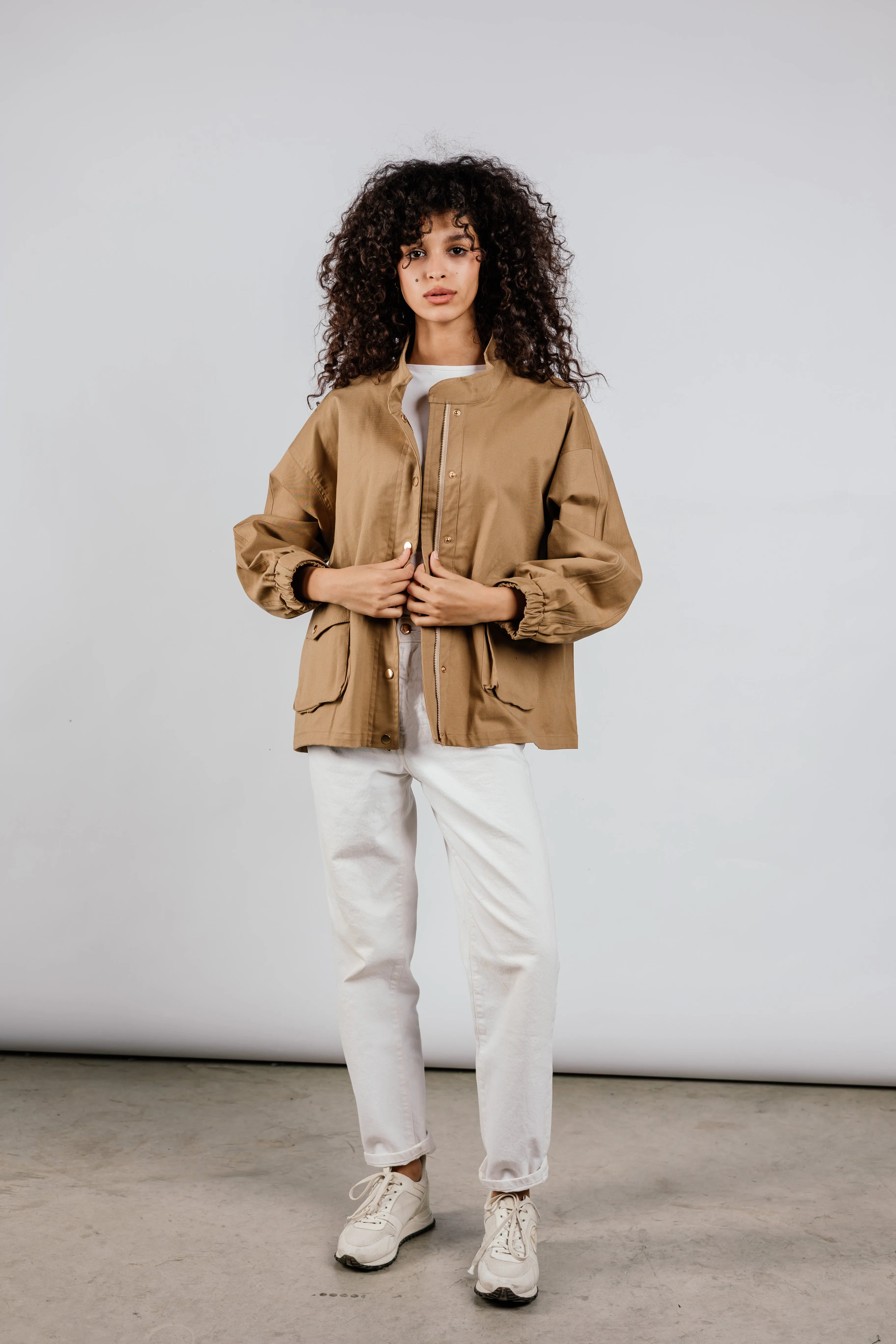 Zip up utility Jacket